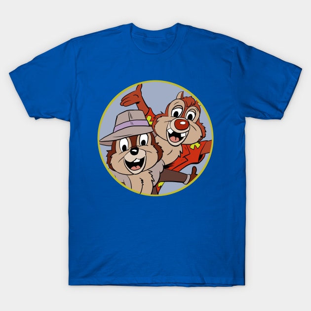 Chip 'n Dale: Rescue Rangers T-Shirt by Black Snow Comics